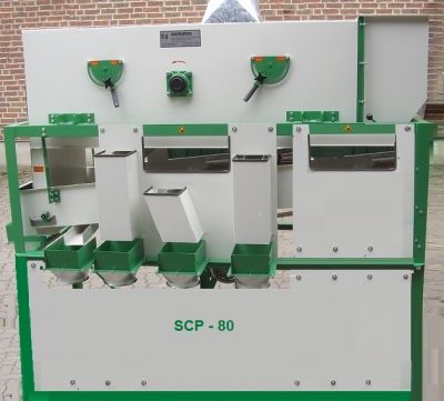Машина для очистки семян для семян - SC-P 80 - Samatec Saatguttechnik Maschinenbau GmbH - на основе вибрирующего сита / автоматическая / с вытяжкой