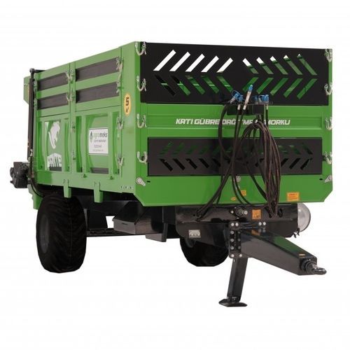 Прицепной разбрасыватель навоза - PANTER 6 - Agromeks Agricultural Machinery - с вертикальными щетками / одноосный