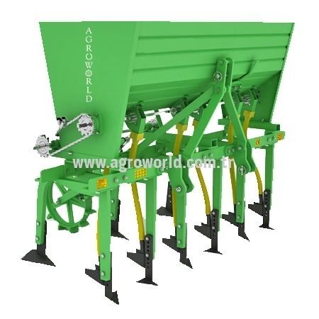 Оборудование для обработки почвы с разбрасывателем удобрений - AW-B-GÇ series - AGROWORLD - сцепка на три точки