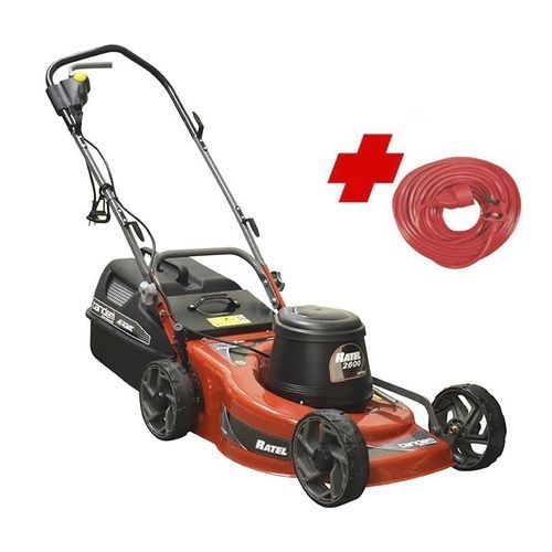 Электрическая газонокосилка - RATEL - Tandem Lawn Industries - толкаемого типа / со сбором
