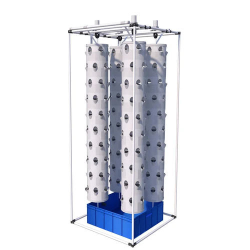 Гидропонная башня для интерьера - LX6P10-4T-250 - Resyx GmbH - Litrax - для выращивания клубники / вертикальная / для сада