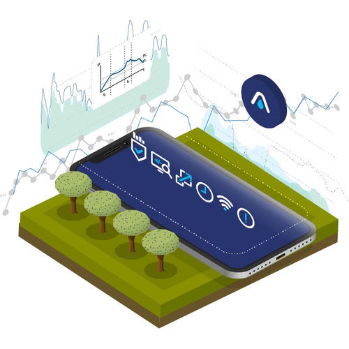 Программное обеспечение для управления данными - SPHERAG Tek IOT - для управления поливом / сельскохозяйственное / для орошения