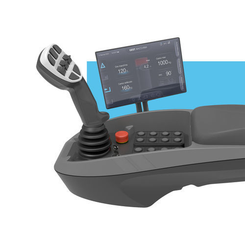 Подлокотник с джойстиком - AX400 - U-CONTROL Srl - с портом USB / многофункциональный / персонализированный