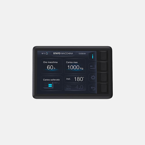Встроенный экран просмотра - CCPilot VI - U-CONTROL Srl - цифровой / в режиме реального времени