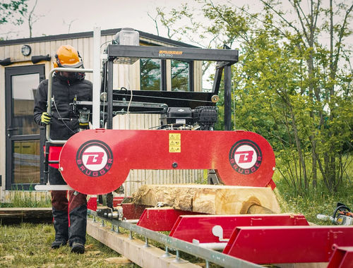 Ленточная пилорама - BS31Pro - BRUGGER MACHINERY SRL - горизонтальная / стационарная / электрическая