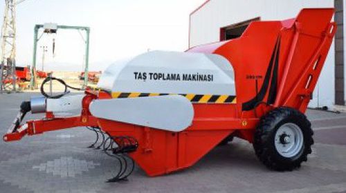 Прицепная камнеуборочная машина - SCO series - ALPTURKA TARIM MAK.DIS TIC.LTD.STI