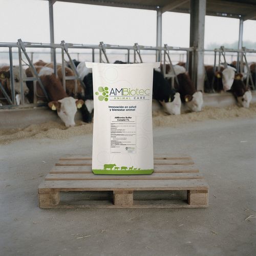 Кормовая добавка для животных - AMBomba Buffer Complet 1 % - AMBiotec - говядина / для телят / кальций