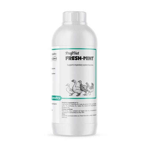 Кормовая добавка для поддержки дыхательной системы - FRESH-MINT - Trans Feed Futuro Lab Sp. z o.o. S.K.A. - для животных / для домашней птицы / витамины