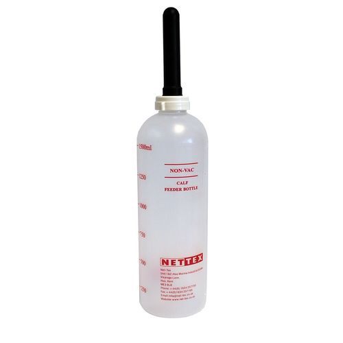 Бутылочка с соской для телят - Nettex - из пластика