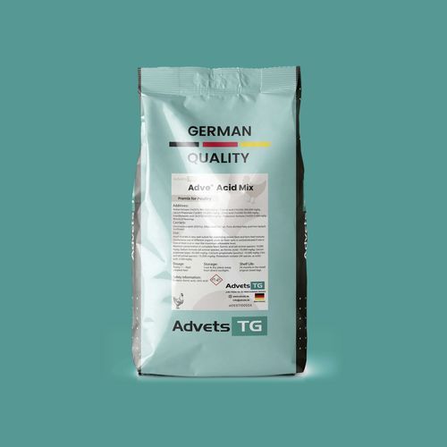 Пищевая присадка подкислитель - Adve®‎ ‎Acid Mix  - Advets TG GmbH & Co. KG - для домашней птицы / для свинины / в форме порошка