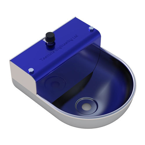 Водопойный желоб для крупного рогатого скота - DR8235 - Teemore Engineering Limited - чаша / из нержавеющей стали / настенное крепление