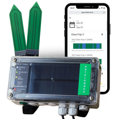 Датчик влажности с регистратором данных - Soilsense - для почвы / для теплицы / объёмная влажность