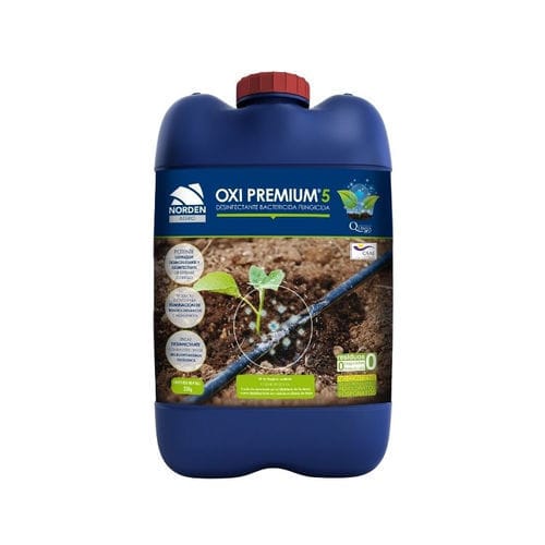 Дезинфицирующее средство на основе надуксусной кислоты - OXI PREMIUM 5® - Quimsa ITW - жидкость / для воды / для ирригационного оборудования