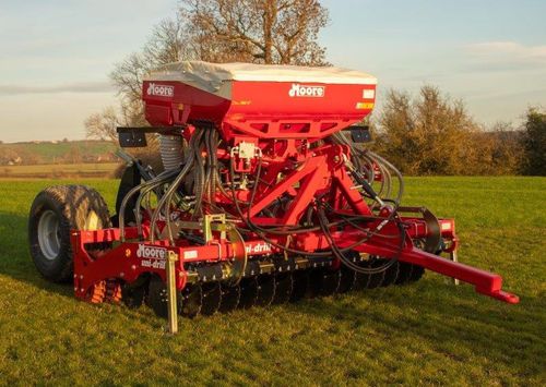 Прицепная сеялка прямого посева - GRASSLAND  - Moore Unidrill - с бункером / дисковая / сошниковая