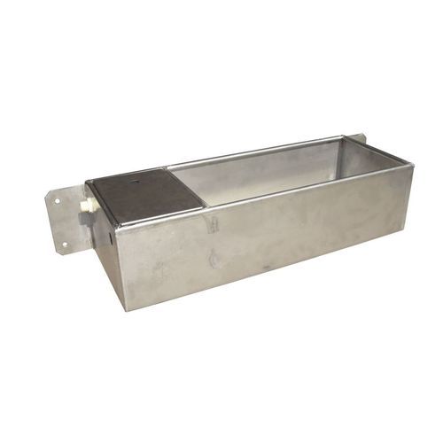 Корыто из нержавеющей стали - 612A - Piro Impianti Zootecnici Srl - настенное крепление / автоматическое / для внутреннего пространства