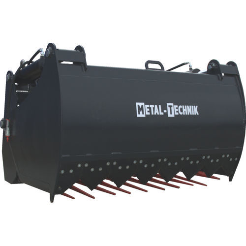 Ковш погрузчик-раздатчик силоса - METAL TEKNIK.EU - для погрузчика