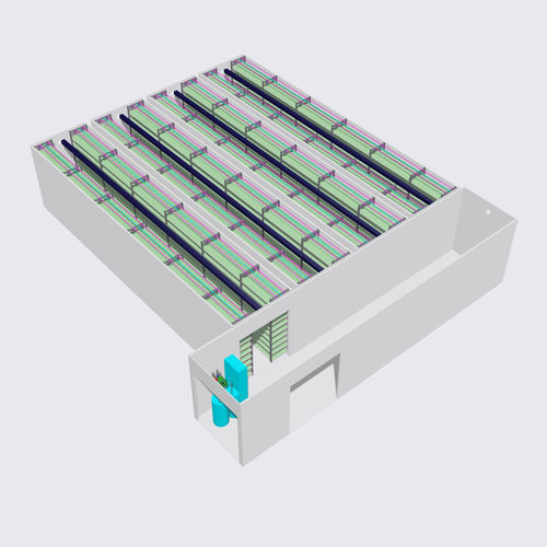 Система беспочвенного выращивания для выращивания рассады - SMART CLUSTER - Agricube - автоматизированная / для интерьера / для вертикального земледелия