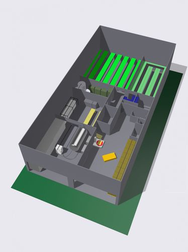 Система беспочвенного выращивания для выращивания клубники - SMART GREEN FACTORY - Agricube - для выращивания рассады / автоматизированная / для кормовых культур