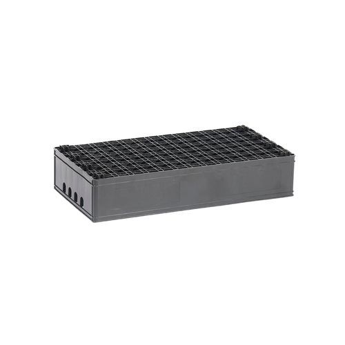 Поднос с ячейками из пластика - 098S201 - Air Tray Technologies by Blackmore Company - многоразовый / прямоугольный / для питомника