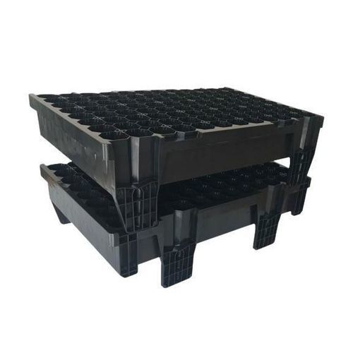 Поднос с ячейками из пластика - 096S60H - Air Tray Technologies by Blackmore Company - многоразовый / прямоугольный / для питомника