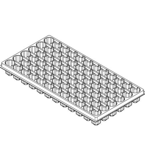 Поднос с ячейками из пластика - 89600 - Air Tray Technologies by Blackmore Company - многоразовый / прямоугольный / для питомника