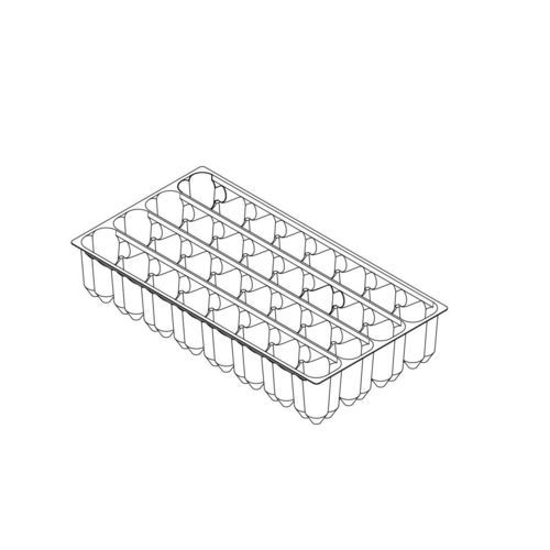 Поднос с ячейками из пластика - 82130 - Air Tray Technologies by Blackmore Company - многоразовый / прямоугольный / для питомника