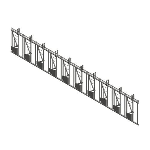 Кормовая решетка для коз - FEEG7283000 - AHI - FARM CAMARA - для овец / самоблокирующаяся / с трубчатой структурой
