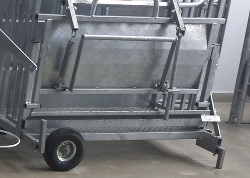 Станок для фиксации КРС для овец - FEEB30,1450 - AHI - FARM CAMARA - мобильный