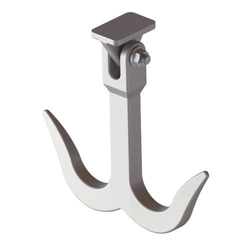 Крюк из металла - 2150006 - AKYÜZLER KAROSER - двойной