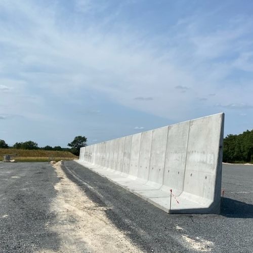 Бункерная стена из бетона - L-STOCK - Féret Préfa Béton - сборная / для силоса / для злаковых