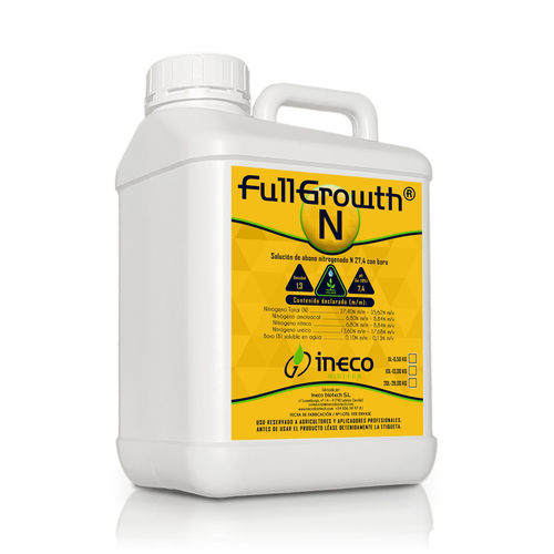 Удобрение Азот - FULGROWTH N - Ineco Biotech - борный концентрат / жидкость