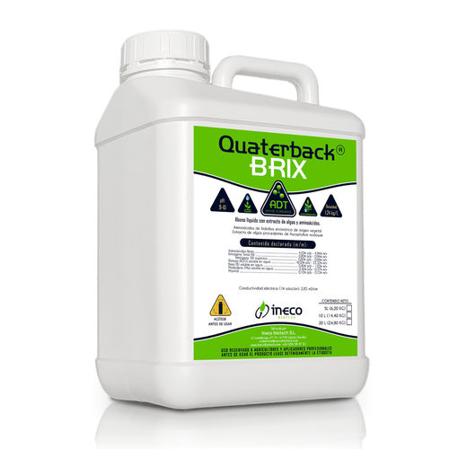 Удобрение калий - Quaterback Brix - Ineco Biotech - борный концентрат / молибден / жидкость