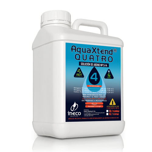 Присадка жидкость - AQUAXTEND QUATRO - Ineco Biotech