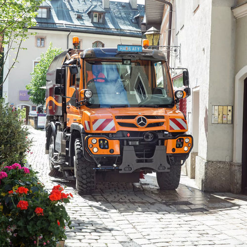 Двухосный грузовик - Mercedes-Benz Unimog Ahlborn GmbH Nutzfahrzeuge - компактный