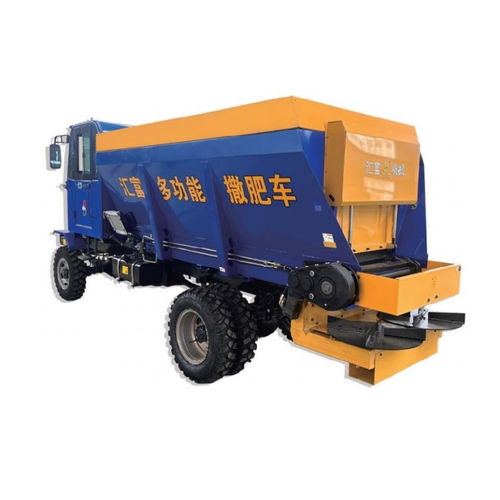 Самоходный разбрасыватель навоза - 2FGH-5YD - QuFu HuiFu Machinery Manufacturing Co., Ltd. - на грузовике / двухосный / компактный