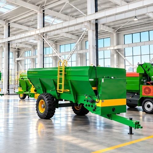Вертикальный винтовой смеситель - 9JQL-9 - QuFu HuiFu Machinery Manufacturing Co., Ltd. - прицепной / с системой взвешивания / с приводным валом