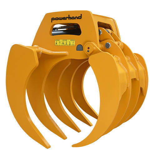 Бревнозахват для лесохозяйственных работ - TERRAGRIP - Clark Engineering - для экскаватора / для разгрузочно-погрузочных работ
