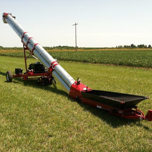 Конвейер для злаковых - 161237  - KSi Conveyor, Inc. - для удобрений / ленточный / мобильный