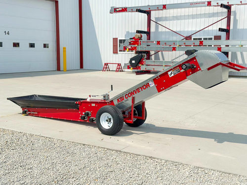 Конвейер для злаковых - 12UC Undercar  - KSi Conveyor, Inc. - ленточный / гибкий / гидравлический