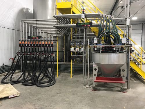 Автоматическая мешалка для удобрений - KSi Conveyor, Inc.