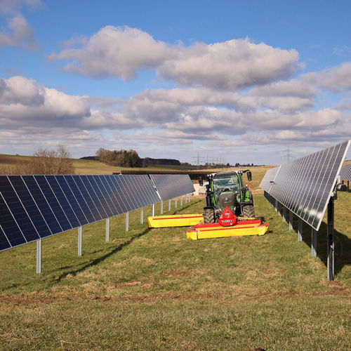 Агровольтаическая конструкция для культуры - ZIM Agri Tracker - Zimmermann PV Agri