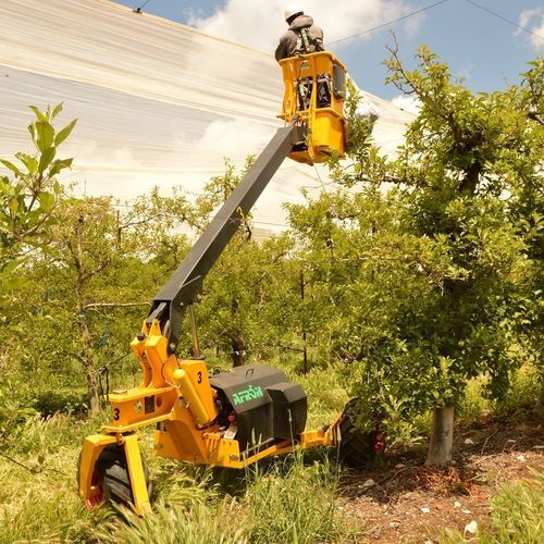 Рабочая платформа для подрезки - SA-350 - Afron Machinery Ltd. - для сбора урожая / самоходная / для фруктового сада