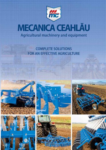 COMPLETE SOLUTIONS FOR AN EFFECTIVE AGRICULTURE