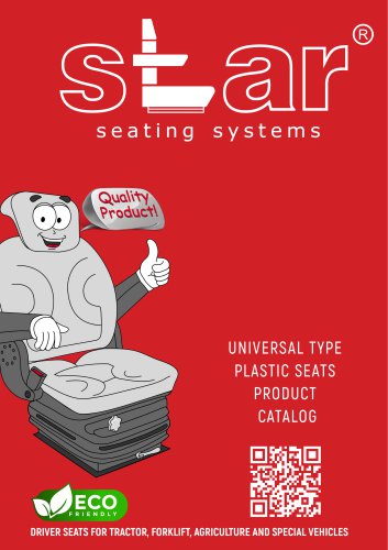 UNIVERSAL TYPE PLASTIC SEATS