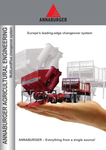 ANNABURGER AGRICULTURAL ENGINEERING MultiLandPlus changeover system