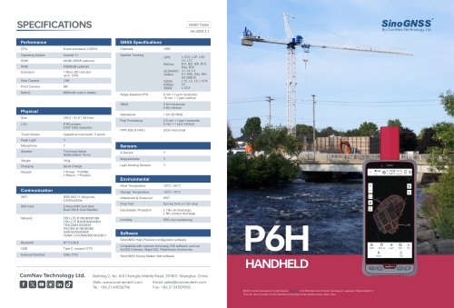 P6H Handheld