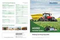 SinoGNSS AG502 Autosteer System