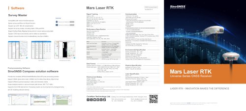 SinoGNSS Mars Laser RTK