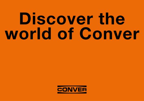 Discover the  world of Conver