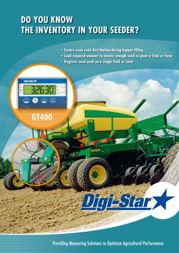 Grain Tracker: Precision Seeder Weighing System